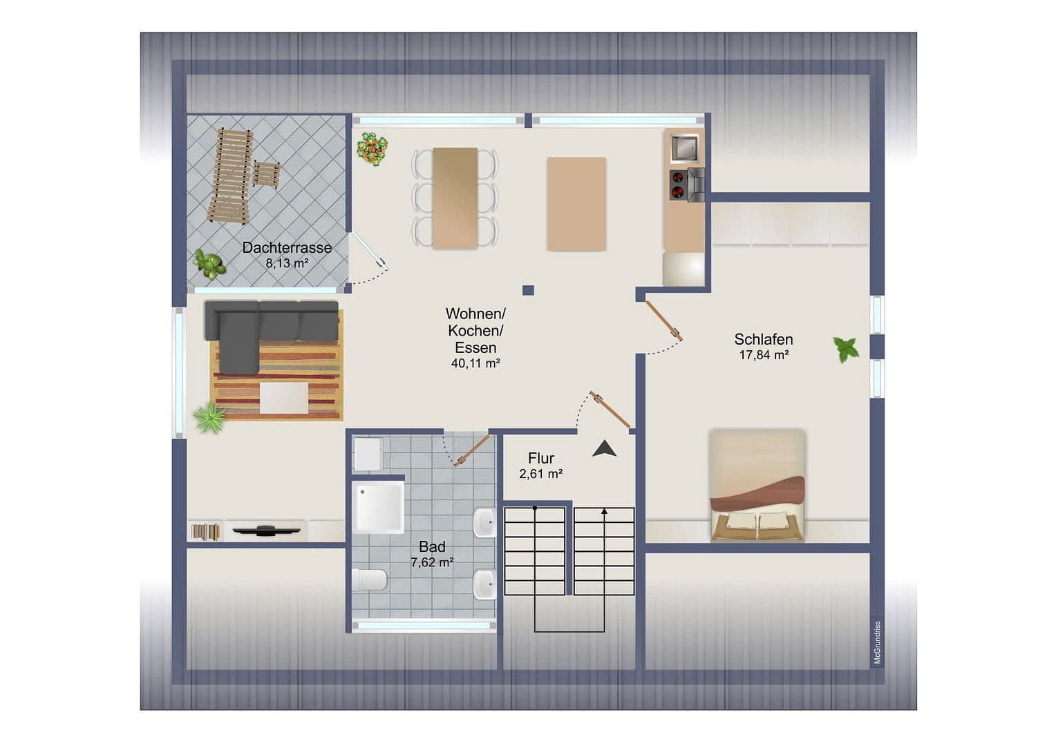 2 bedroom flat for sale, 72 m², Jägerhölzlstraße 17, Lalling, Bavaria 2 bedroom flat for sale, 72 m², Jägerhölzlstraße 17, Lalling, Bavaria