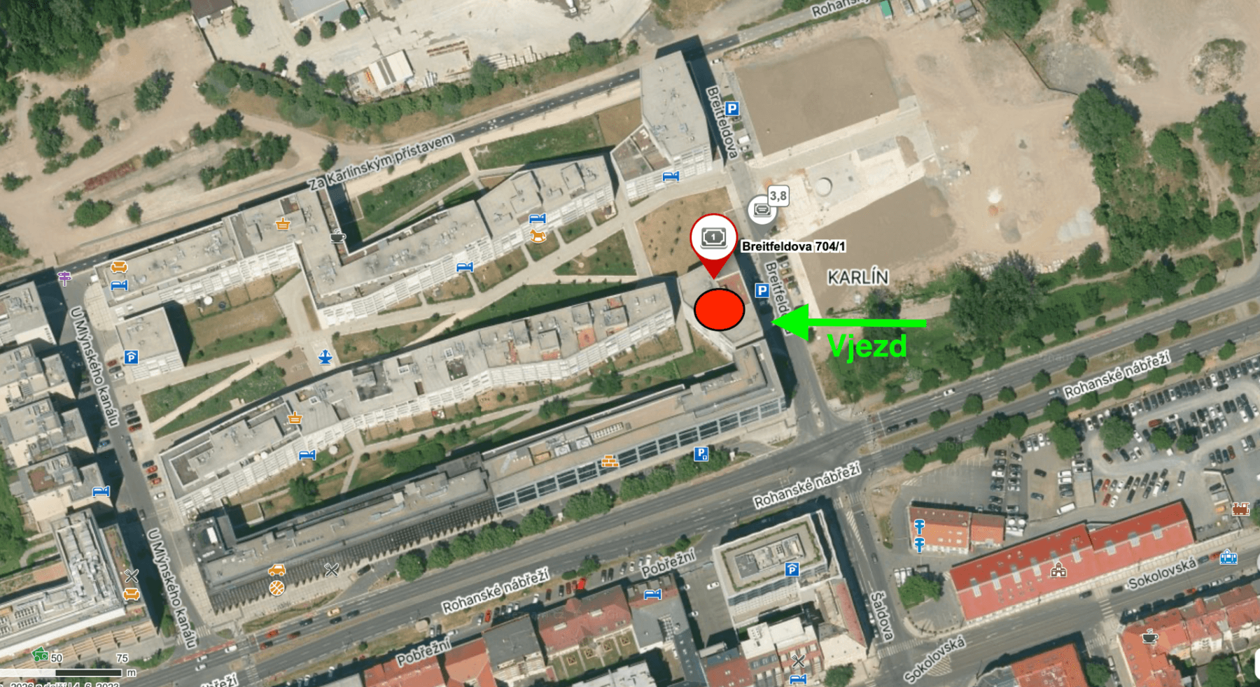 garage for sale, 13 m², Breitfeldova, Prague, Prague garage for sale, 13 m², Breitfeldova, Prague, Prague