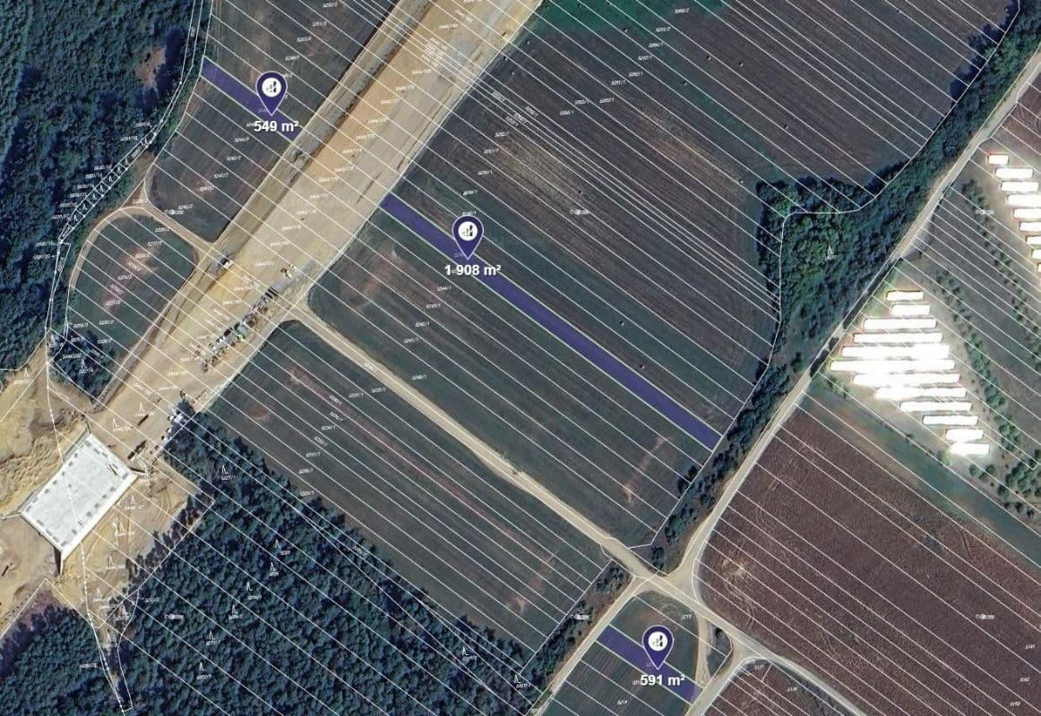 plot for sale, 1,524 m², Moravský Písek, Jihomoravský Region plot for sale, 1,524 m², Moravský Písek, Jihomoravský Region