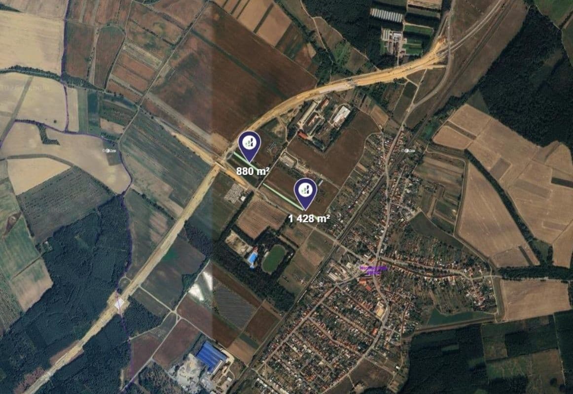 plot for sale, 1,154 m², Moravský Písek, Jihomoravský Region plot for sale, 1,154 m², Moravský Písek, Jihomoravský Region