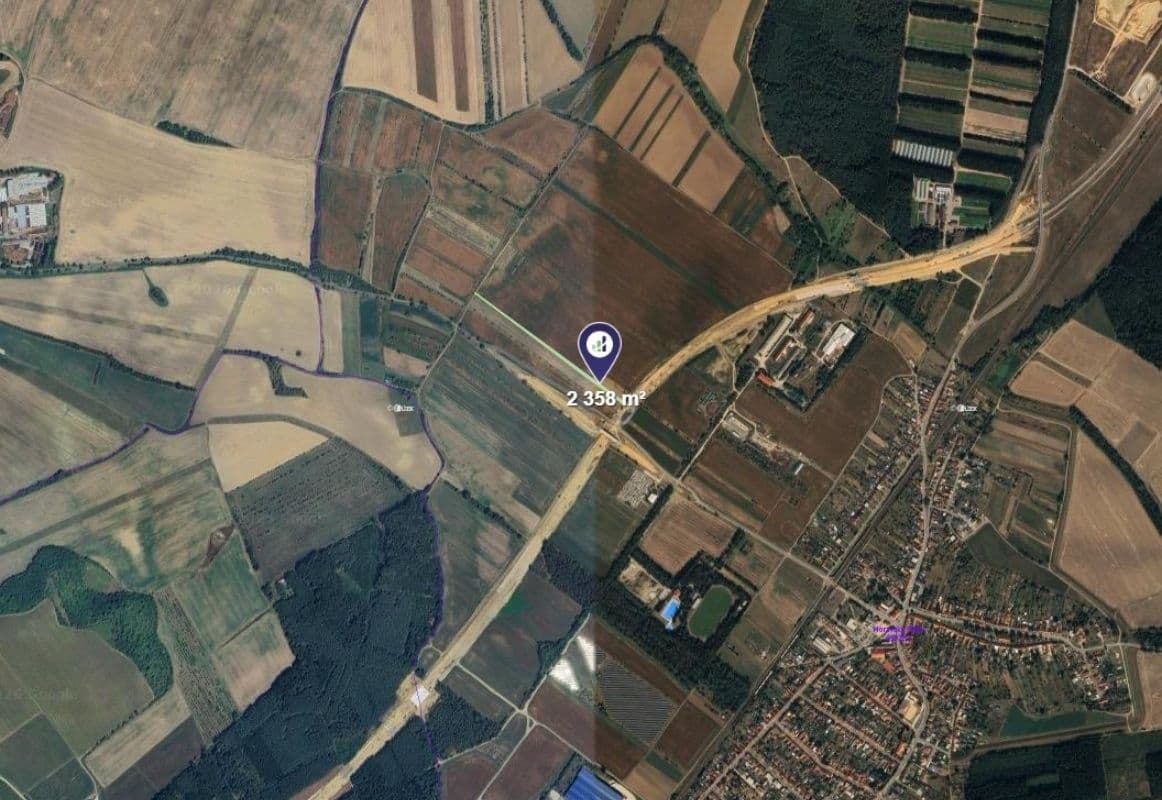 plot for sale, 1,179 m², Moravský Písek, Jihomoravský Region plot for sale, 1,179 m², Moravský Písek, Jihomoravský Region