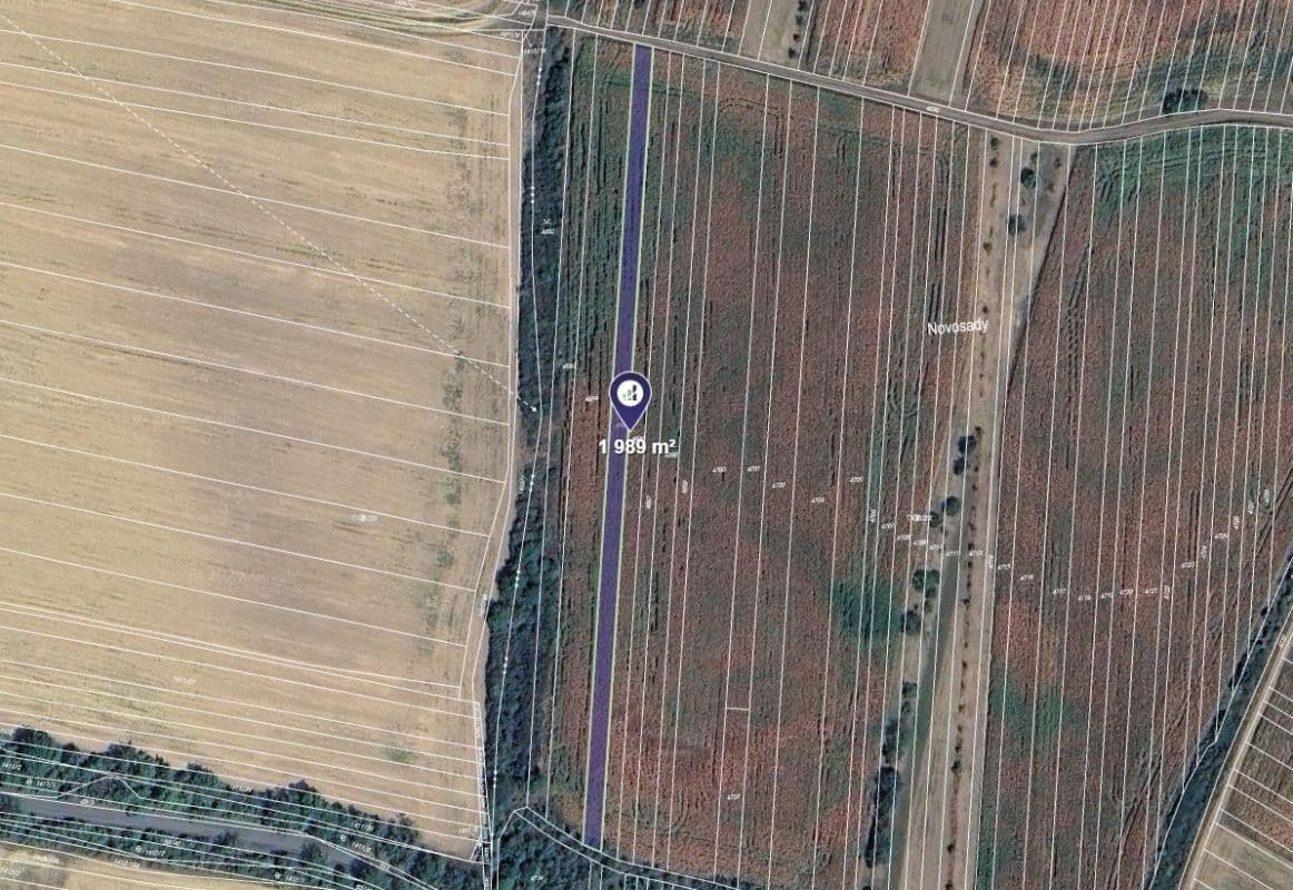 plot for sale, 995 m², Moravský Písek, Jihomoravský Region plot for sale, 995 m², Moravský Písek, Jihomoravský Region