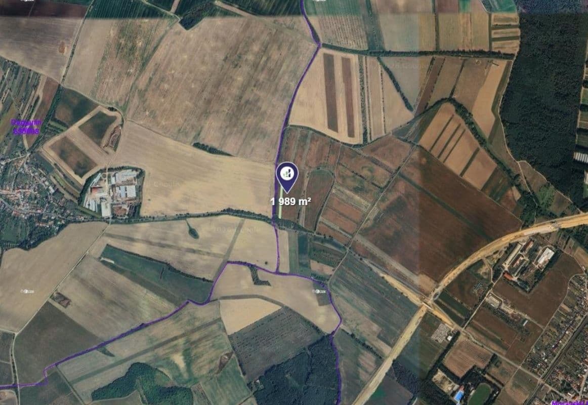 plot for sale, 995 m², Moravský Písek, Jihomoravský Region plot for sale, 995 m², Moravský Písek, Jihomoravský Region