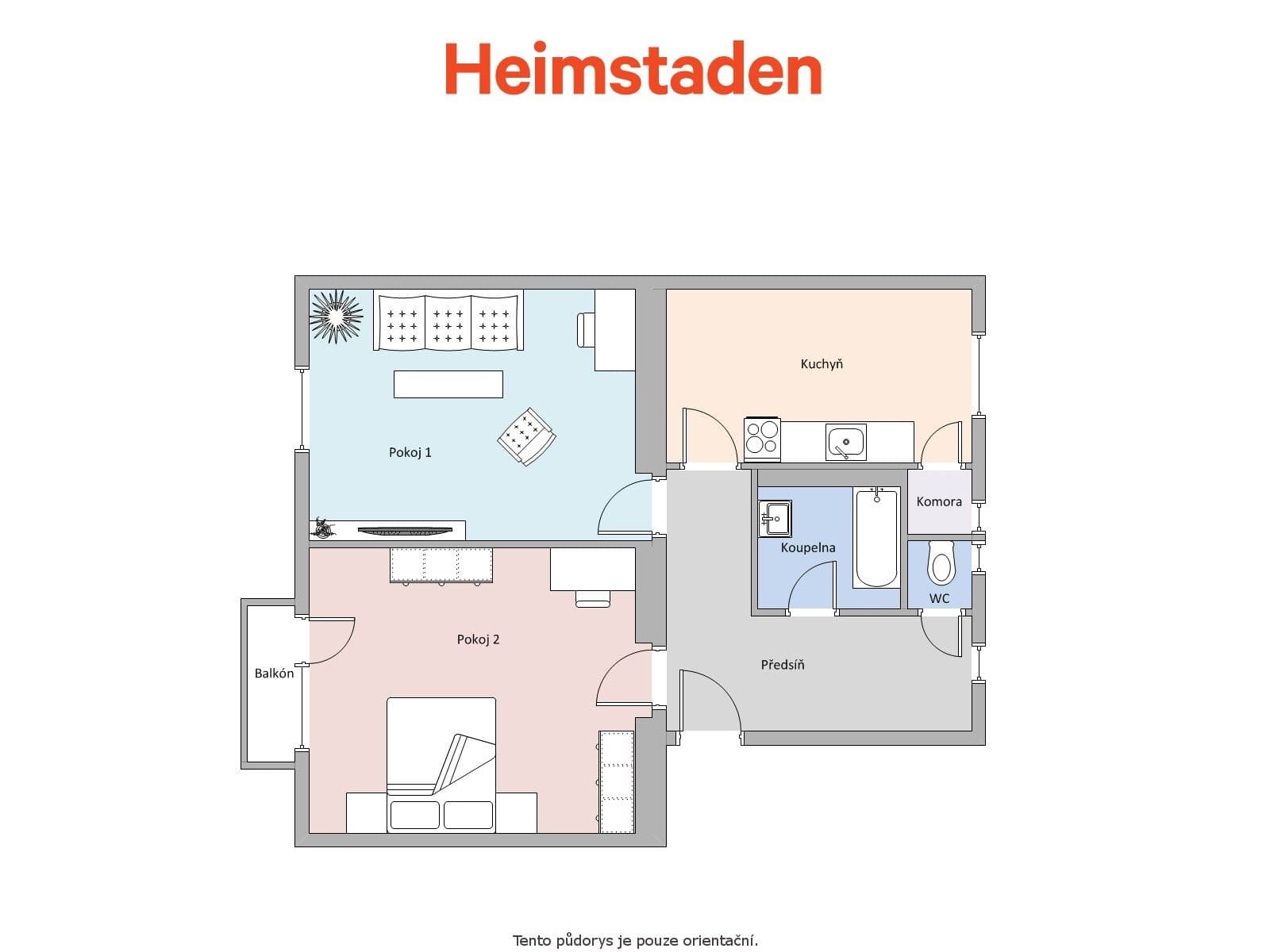 2 bedroom flat to rent, 55 m², Stavbařů, Karviná, Moravskoslezský Region 2 bedroom flat to rent, 55 m², Stavbařů, Karviná, Moravskoslezský Region