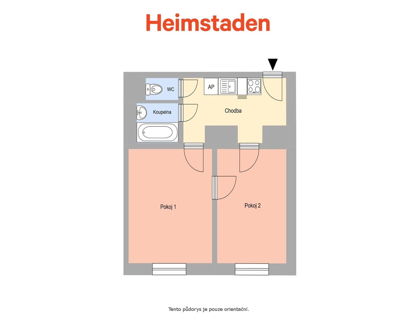 1 bedroom with open-plan kitchen flat to rent, 38 m², Koperníkova, Havířov, Moravskoslezský Region 1 bedroom with open-plan kitchen flat to rent, 38 m², Koperníkova, Havířov, Moravskoslezský Region