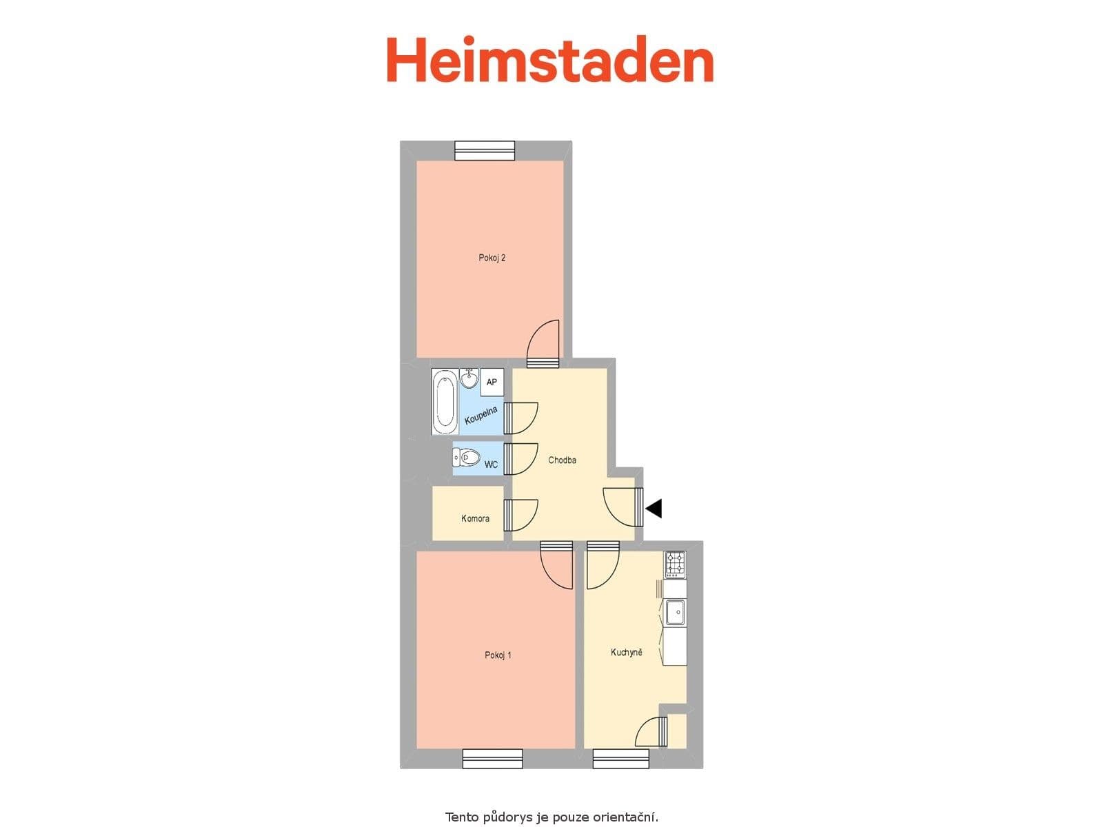 2 bedroom flat to rent, 59 m², Tylova, Havířov, Moravskoslezský Region 2 bedroom flat to rent, 59 m², Tylova, Havířov, Moravskoslezský Region