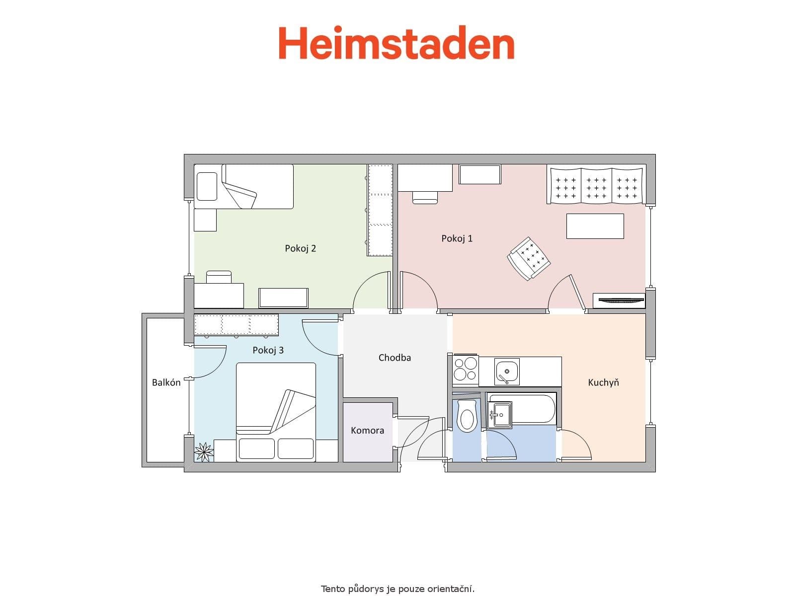3 bedroom flat to rent, 74 m², Třanovského, Frýdek-Místek, Moravskoslezský Region 3 bedroom flat to rent, 74 m², Třanovského, Frýdek-Místek, Moravskoslezský Region