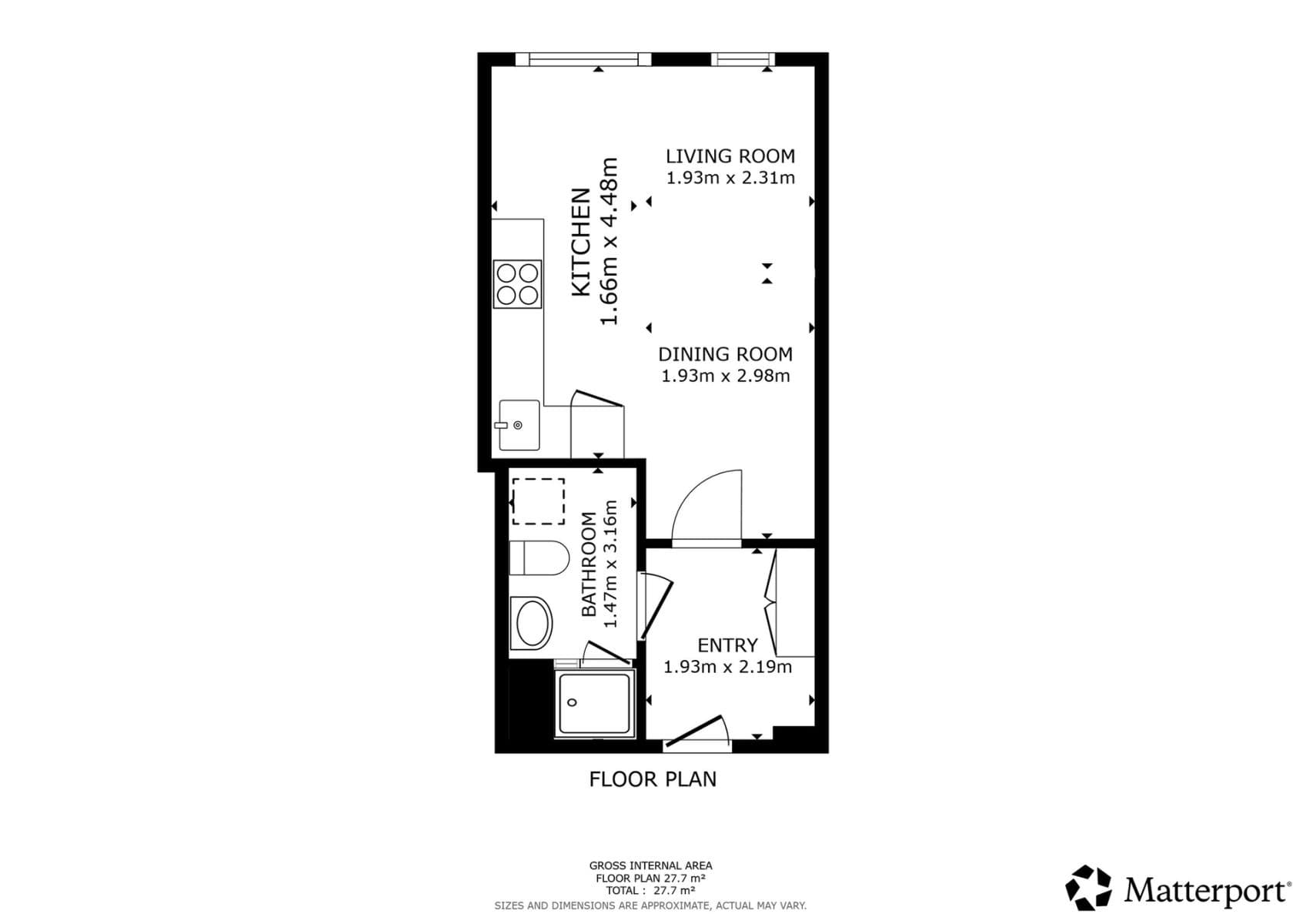 Studio flat to rent, 28 m², Maroldova, Prague, Prague Studio flat to rent, 28 m², Maroldova, Prague, Prague