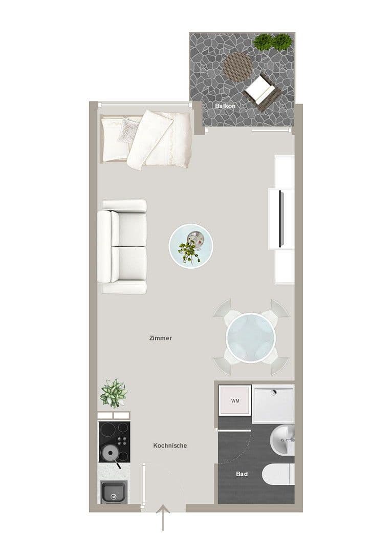 1 bedroom flat for sale, 33 m², München, Bavaria 1 bedroom flat for sale, 33 m², München, Bavaria