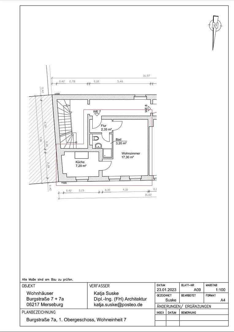 1 bedroom flat to rent, 31 m², Burgstraße 7a, Merseburg, Saxony-Anhalt 1 bedroom flat to rent, 31 m², Burgstraße 7a, Merseburg, Saxony-Anhalt