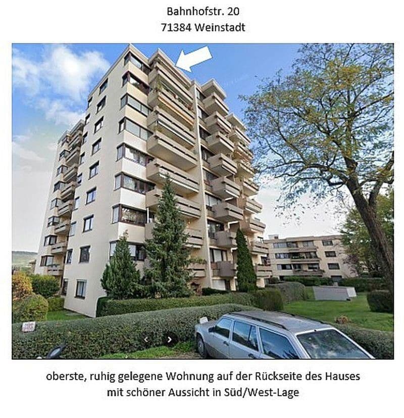 2 bedroom with open-plan kitchen flat to rent, 77 m², Bahnhofstr. 20, Weinstadt, Baden-Württemberg 2 bedroom with open-plan kitchen flat to rent, 77 m², Bahnhofstr. 20, Weinstadt, Baden-Württemberg