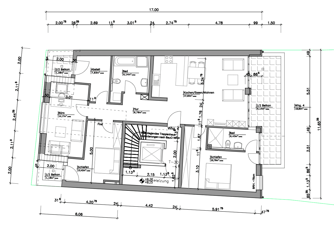 3 bedroom with open-plan kitchen flat to rent, 134 m², Auf dem Thie 8, Rheine, North Rhine-Westphalia 3 bedroom with open-plan kitchen flat to rent, 134 m², Auf dem Thie 8, Rheine, North Rhine-Westphalia