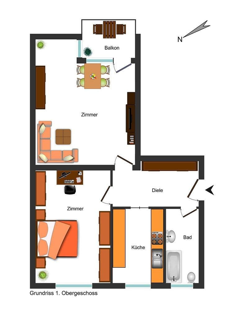 2 bedroom flat for sale, 52 m², Berlin, Berlin 2 bedroom flat for sale, 52 m², Berlin, Berlin