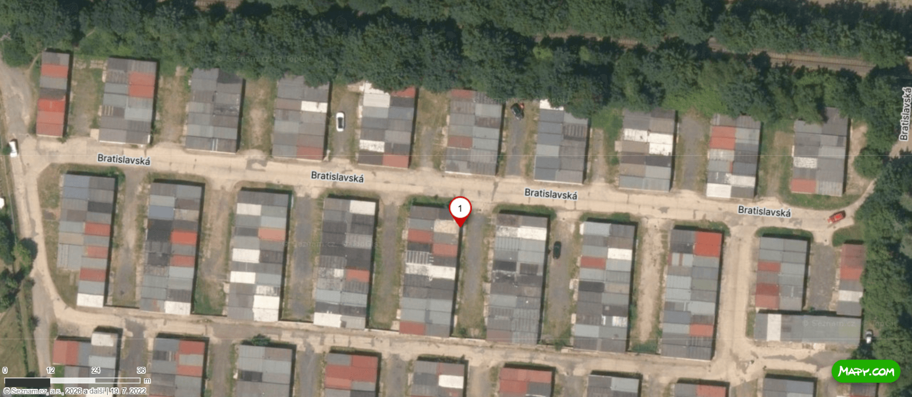 garage for sale, 19 m², Teplice, Ústecký Region garage for sale, 19 m², Teplice, Ústecký Region