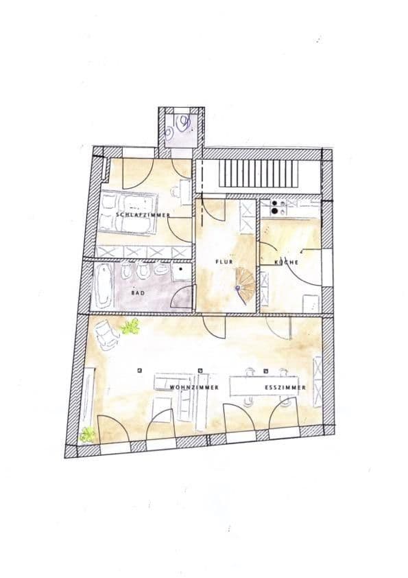 3 bedroom flat to rent, 85 m², Wilhelmstraße 37a, Lüdenscheid, North Rhine-Westphalia 3 bedroom flat to rent, 85 m², Wilhelmstraße 37a, Lüdenscheid, North Rhine-Westphalia