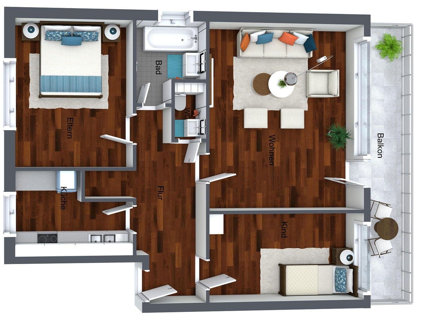 3 bedroom flat to rent, 78 m², Lotte, North Rhine-Westphalia 3 bedroom flat to rent, 78 m², Lotte, North Rhine-Westphalia