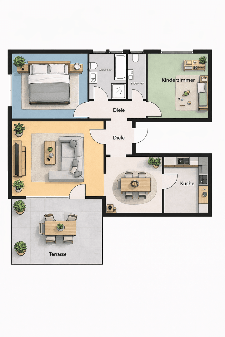 4 bedroom flat to rent, 78 m², Herfeldstraße 20, Marsberg, North Rhine-Westphalia 4 bedroom flat to rent, 78 m², Herfeldstraße 20, Marsberg, North Rhine-Westphalia