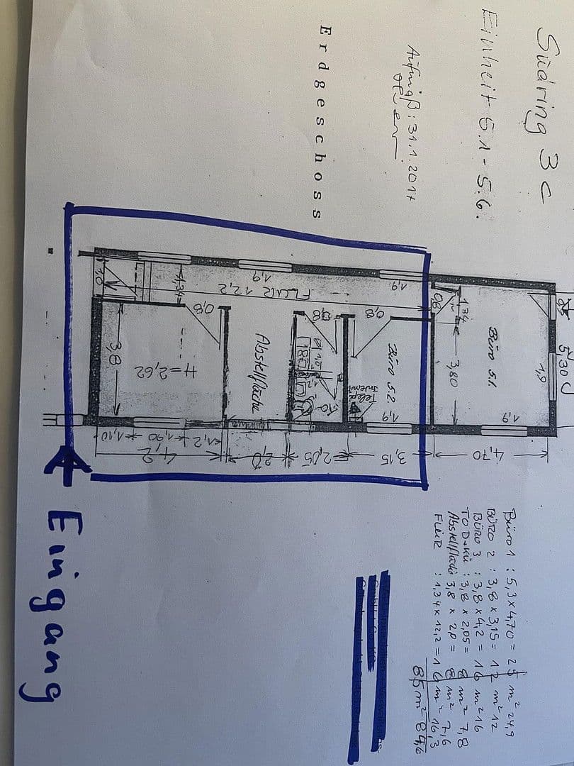 office to rent, 60 m², Südring 3c, Wentorf bei Hamburg, Schleswig-Holstein office to rent, 60 m², Südring 3c, Wentorf bei Hamburg, Schleswig-Holstein