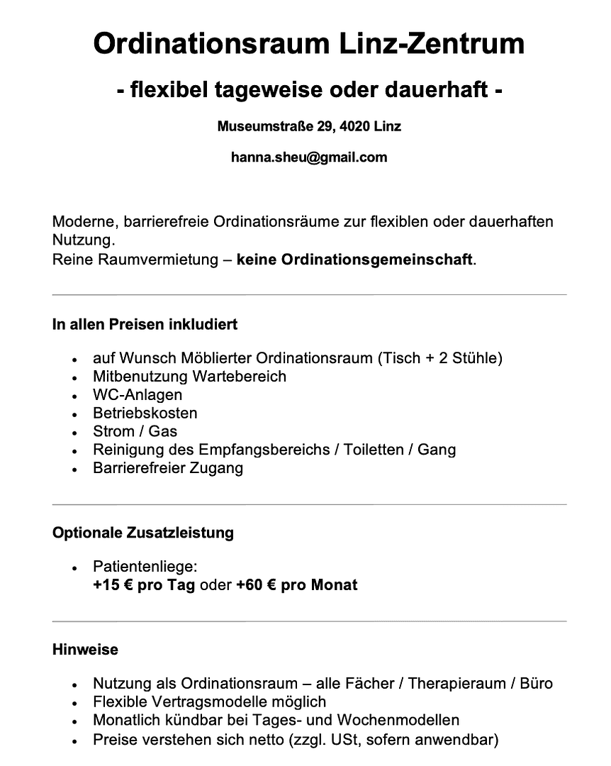 office to rent, 460 m², Museumstrasse 29 / 1. Stock, Linz, Upper Austria office to rent, 460 m², Museumstrasse 29 / 1. Stock, Linz, Upper Austria