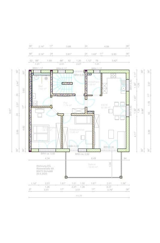 3 bedroom flat for sale, 92 m², Römerstraße, Eichstätt, Bavaria 3 bedroom flat for sale, 92 m², Römerstraße, Eichstätt, Bavaria