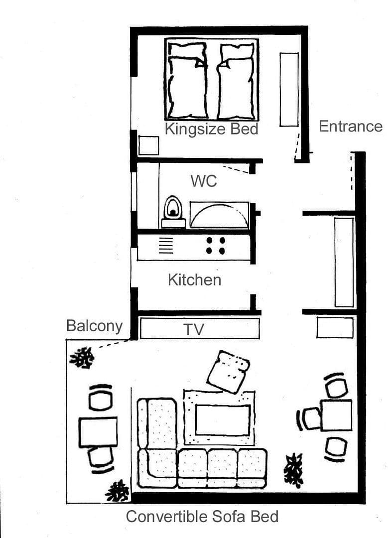 2 bedroom flat to rent, 54 m², Hamburg, Hamburg 2 bedroom flat to rent, 54 m², Hamburg, Hamburg