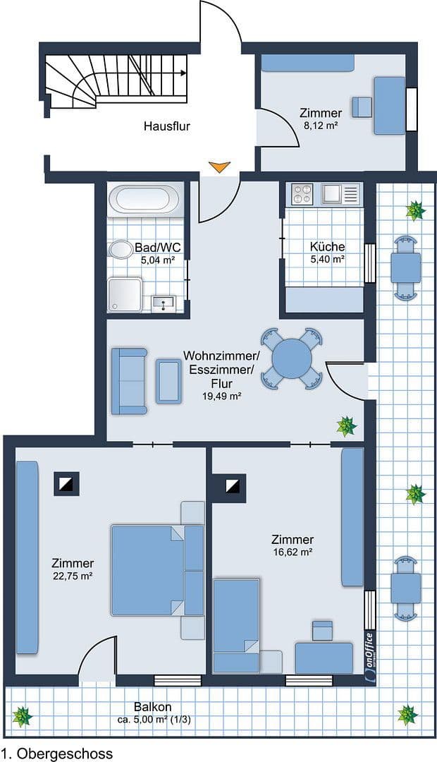 4 bedroom flat to rent, 82 m², Laim 70, Hausham, Bavaria 4 bedroom flat to rent, 82 m², Laim 70, Hausham, Bavaria