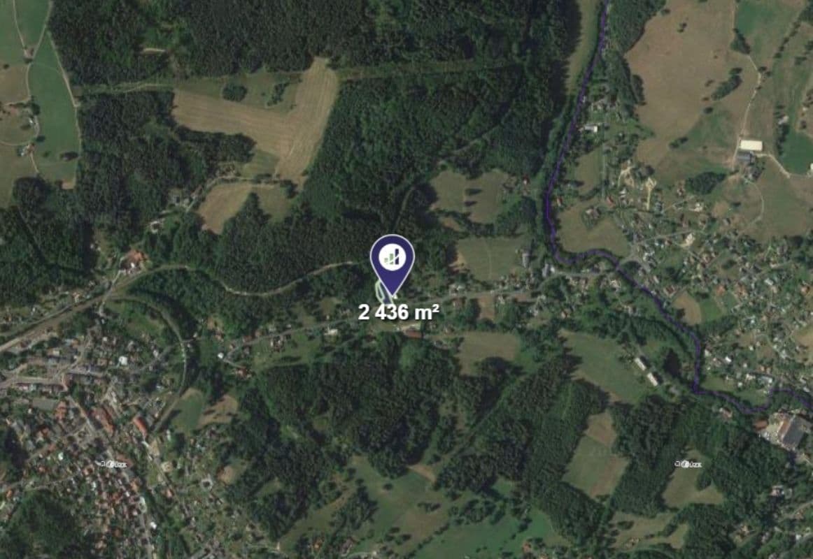 plot for sale, 2,436 m², Smržovka, Liberecký Region plot for sale, 2,436 m², Smržovka, Liberecký Region