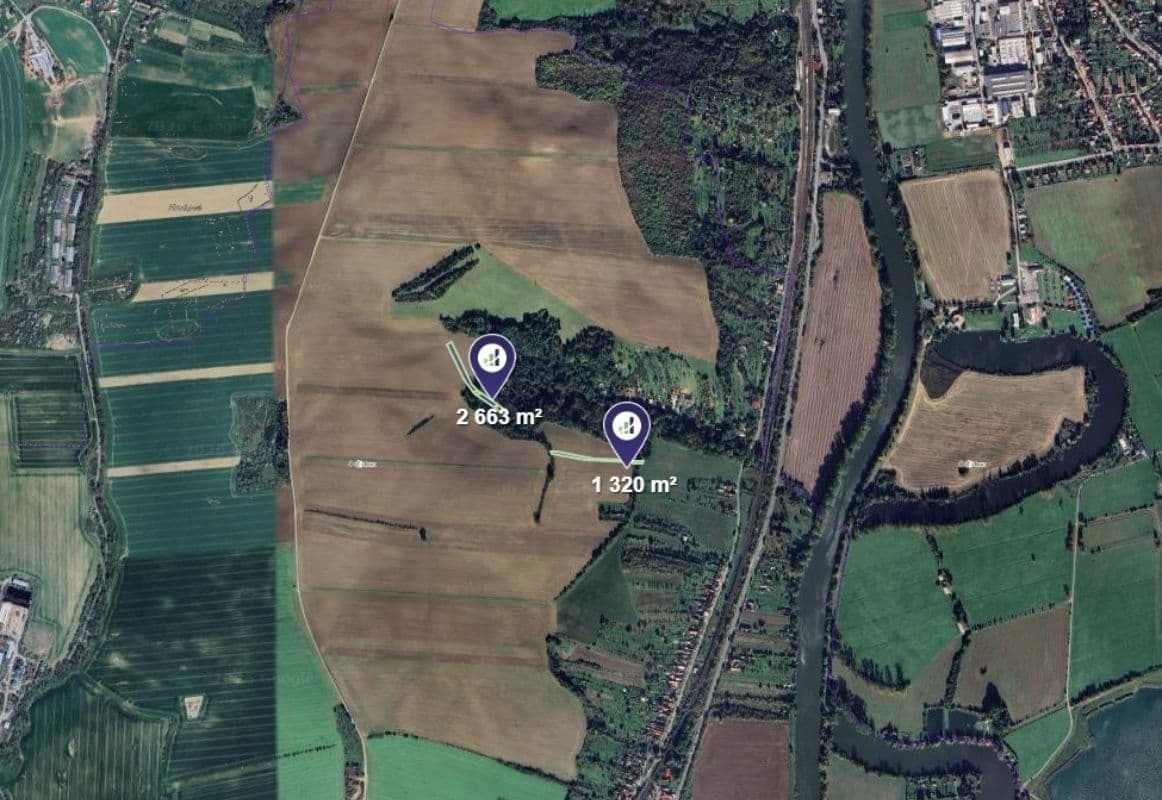 plot for sale, 3,983 m², Spytihněv, Zlínský Region plot for sale, 3,983 m², Spytihněv, Zlínský Region