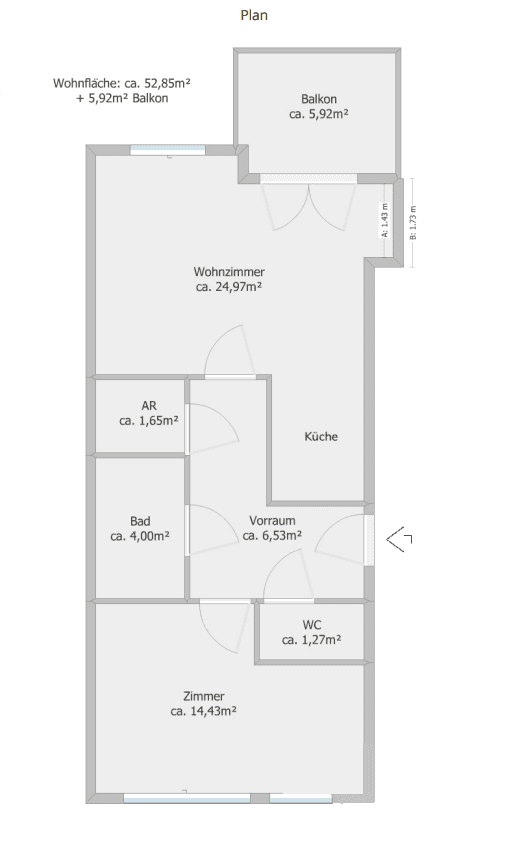 2 bedroom flat for sale, 54 m², Attemsgasse, Wien, Vienna 2 bedroom flat for sale, 54 m², Attemsgasse, Wien, Vienna