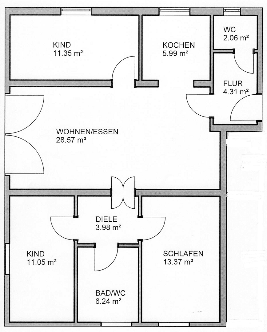 4 bedroom flat for sale, 88 m², Aiglsbach, Bavaria 4 bedroom flat for sale, 88 m², Aiglsbach, Bavaria