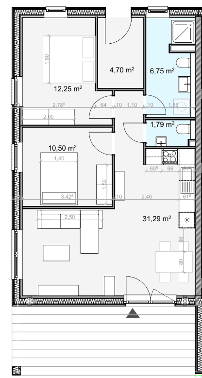 3 bedroom flat to rent, 60 m², Groß Offenseth-Aspern, Schleswig-Holstein 3 bedroom flat to rent, 60 m², Groß Offenseth-Aspern, Schleswig-Holstein