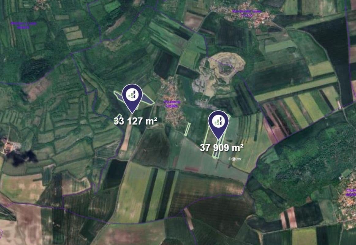 plot for sale, 71,036 m², Chraberce, Ústecký Region plot for sale, 71,036 m², Chraberce, Ústecký Region