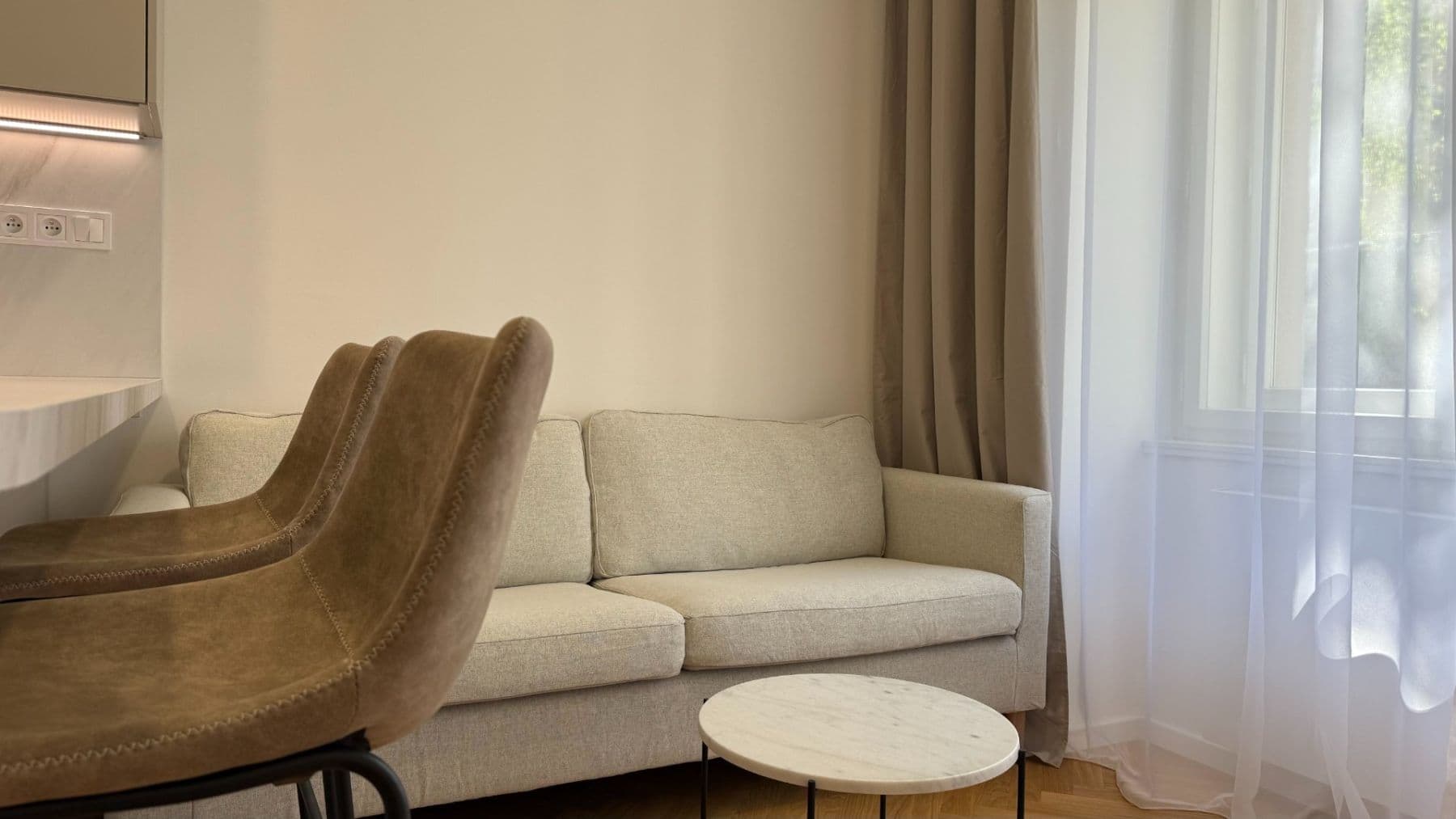 1 bedroom with open-plan kitchen flat to rent, 45 m², Vinohradská, Prague, Prague 1 bedroom with open-plan kitchen flat to rent, 45 m², Vinohradská, Prague, Prague