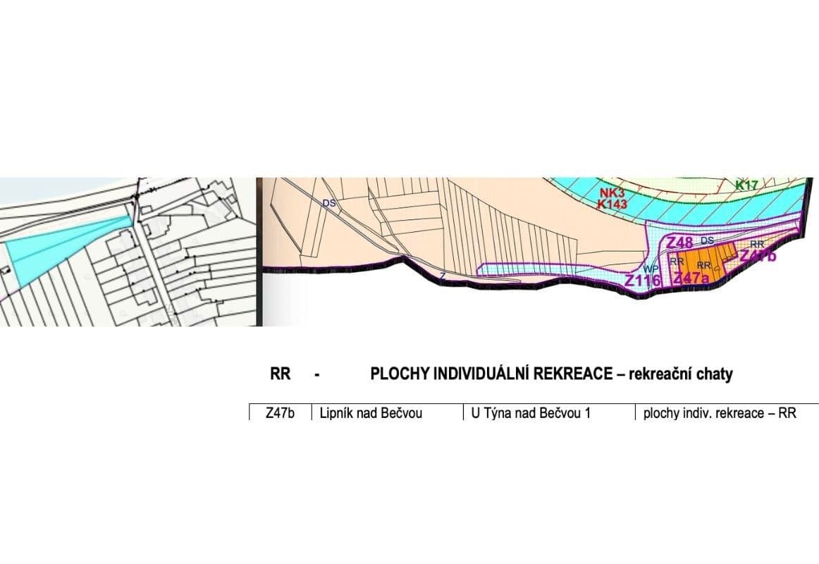 plot for sale, 2,791 m², Lipník nad Bečvou, Olomoucký Region plot for sale, 2,791 m², Lipník nad Bečvou, Olomoucký Region