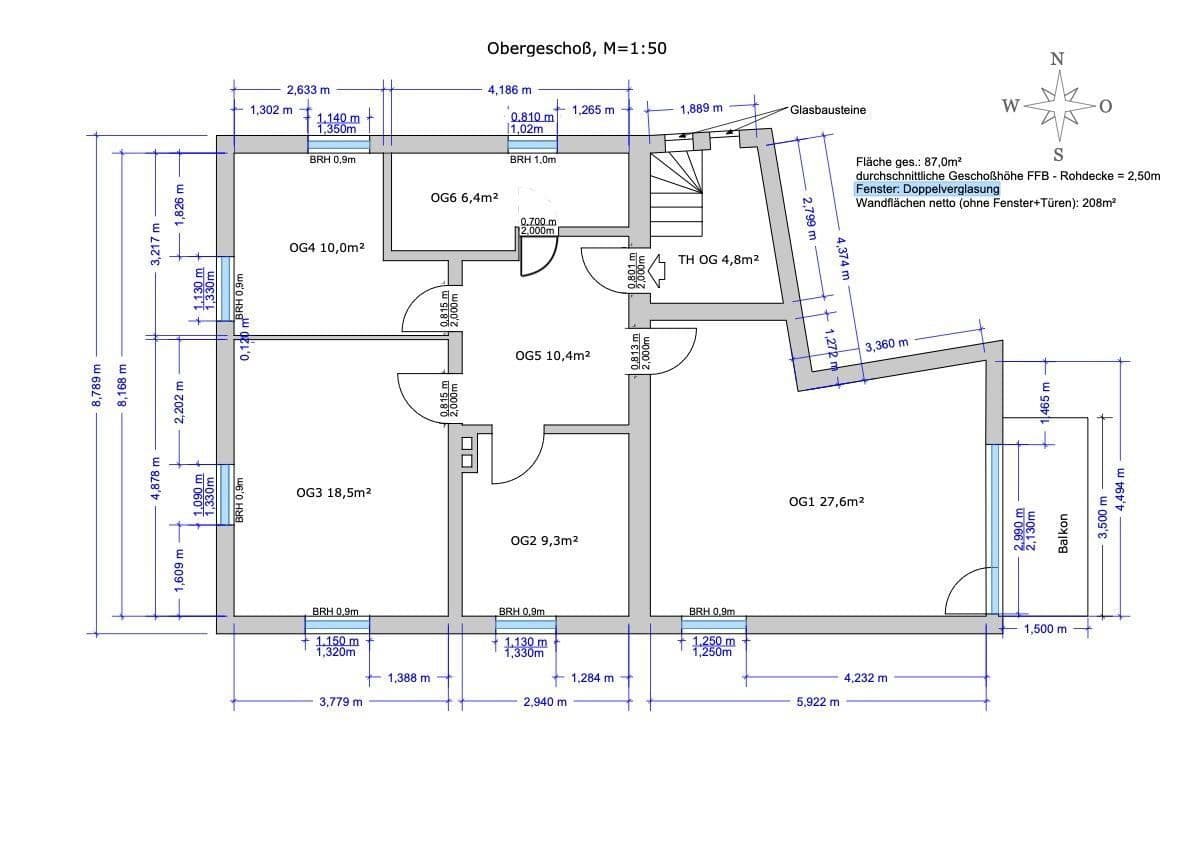 5 bedroom flat to rent, 107 m², Fürth, Bavaria 5 bedroom flat to rent, 107 m², Fürth, Bavaria
