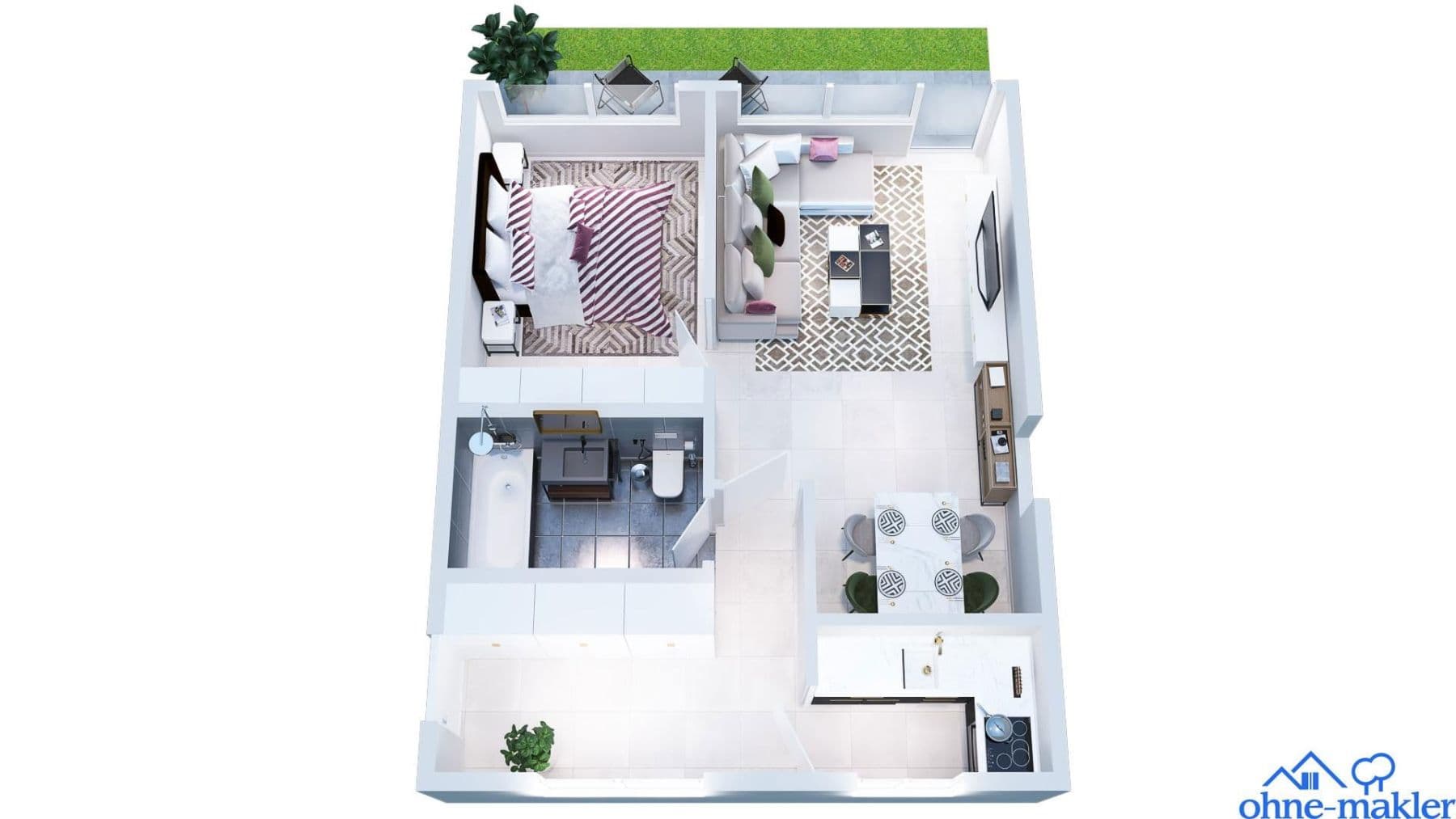 2 bedroom flat for sale, 54 m², Am Höhenring 4, Bad Griesbach i.Rottal, Bavaria 2 bedroom flat for sale, 54 m², Am Höhenring 4, Bad Griesbach i.Rottal, Bavaria