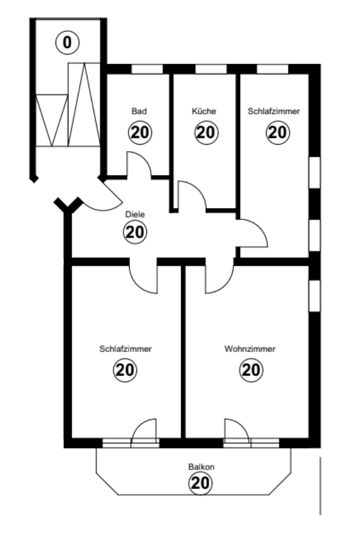 3 bedroom flat to rent, 84 m², Fürth, Bavaria 3 bedroom flat to rent, 84 m², Fürth, Bavaria