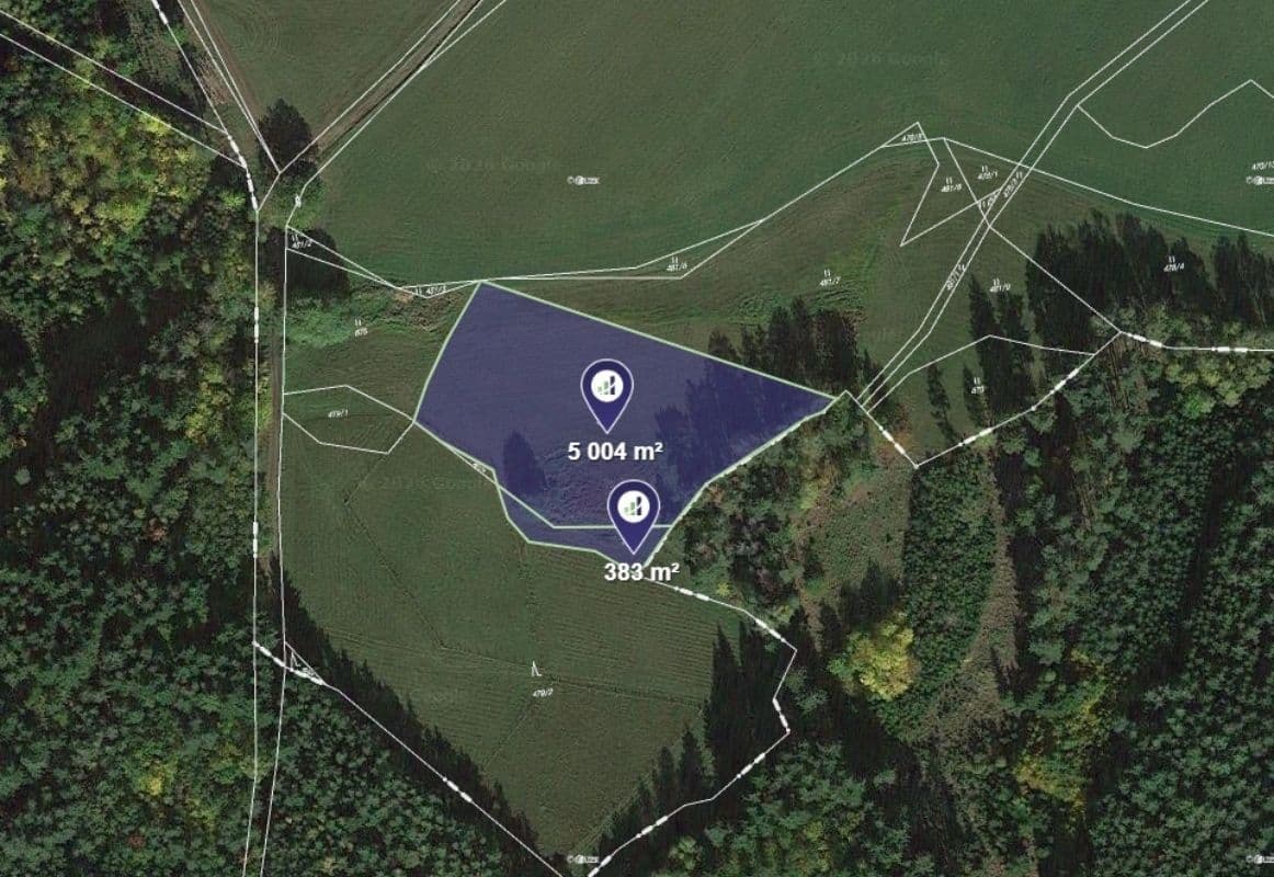 plot for sale, 57,981 m², Čistá, Středočeský Region plot for sale, 57,981 m², Čistá, Středočeský Region