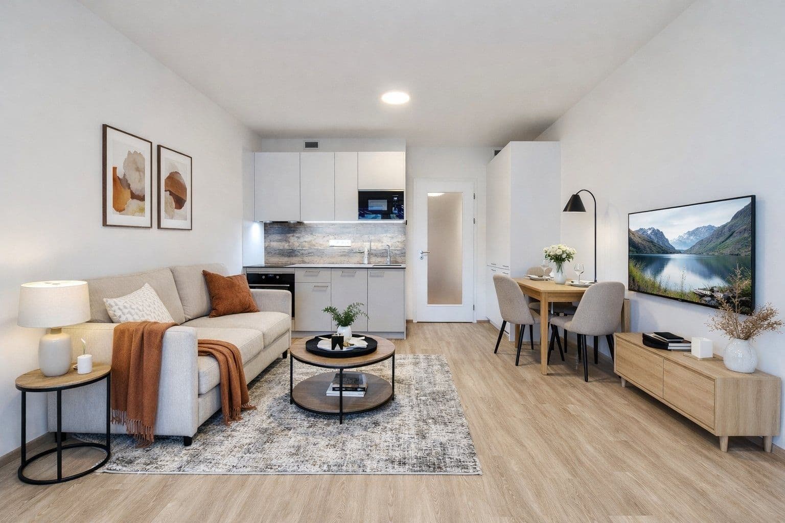 Studio flat to rent, 32 m², Poděbradská, Prague, Prague Studio flat to rent, 32 m², Poděbradská, Prague, Prague