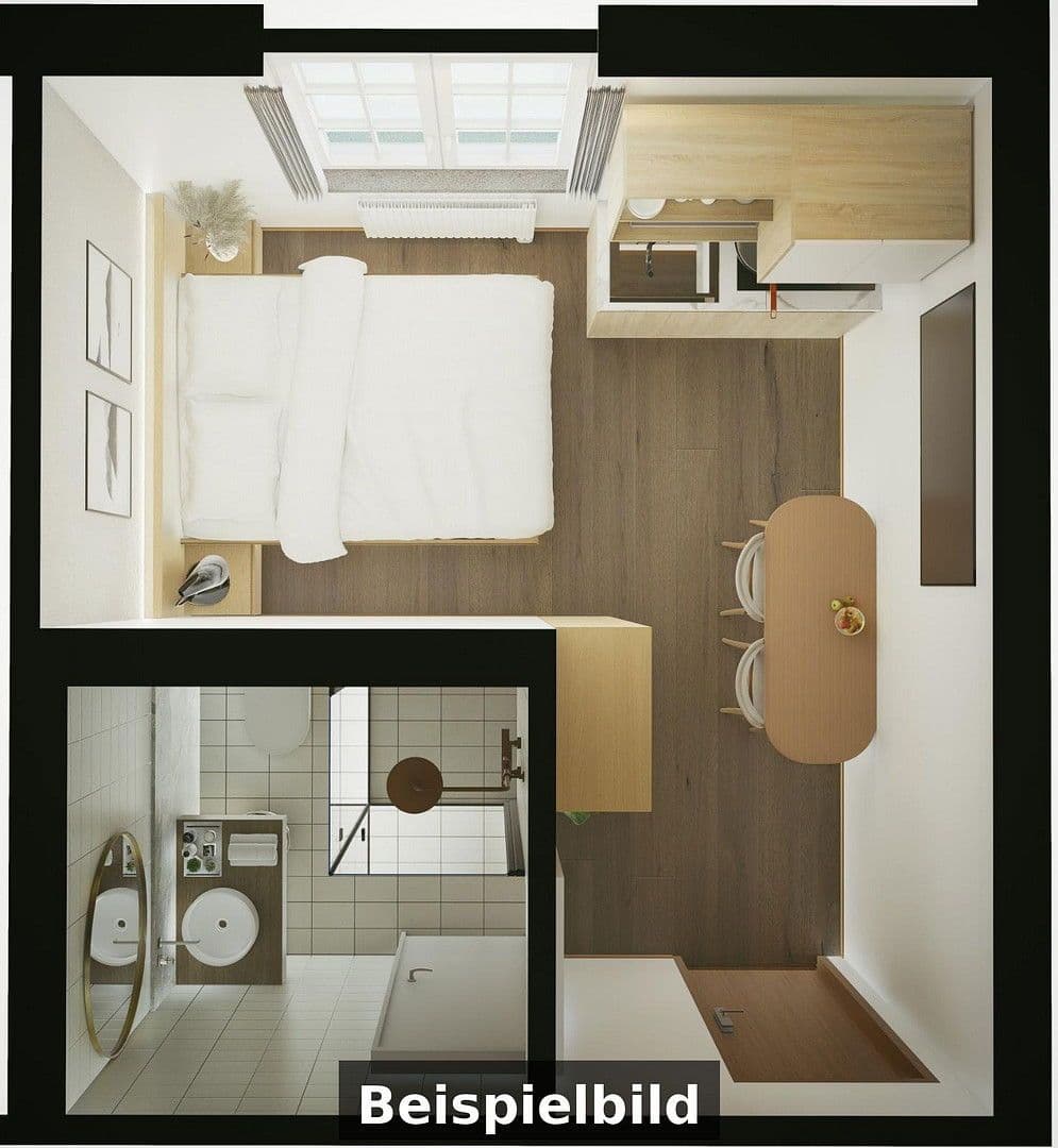 1 bedroom flat to rent, 25 m², Krakauer Straße 49, Markranstädt, Saxony 1 bedroom flat to rent, 25 m², Krakauer Straße 49, Markranstädt, Saxony