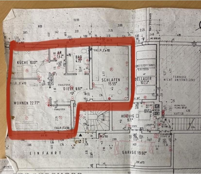 2 bedroom flat to rent, 64 m², Wiesbaden-Auringen, Hesse 2 bedroom flat to rent, 64 m², Wiesbaden-Auringen, Hesse