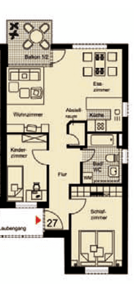 3 bedroom flat to rent, 66 m², Francisco-de-Goya-Straße 7, Künzelsau, Baden-Württemberg 3 bedroom flat to rent, 66 m², Francisco-de-Goya-Straße 7, Künzelsau, Baden-Württemberg