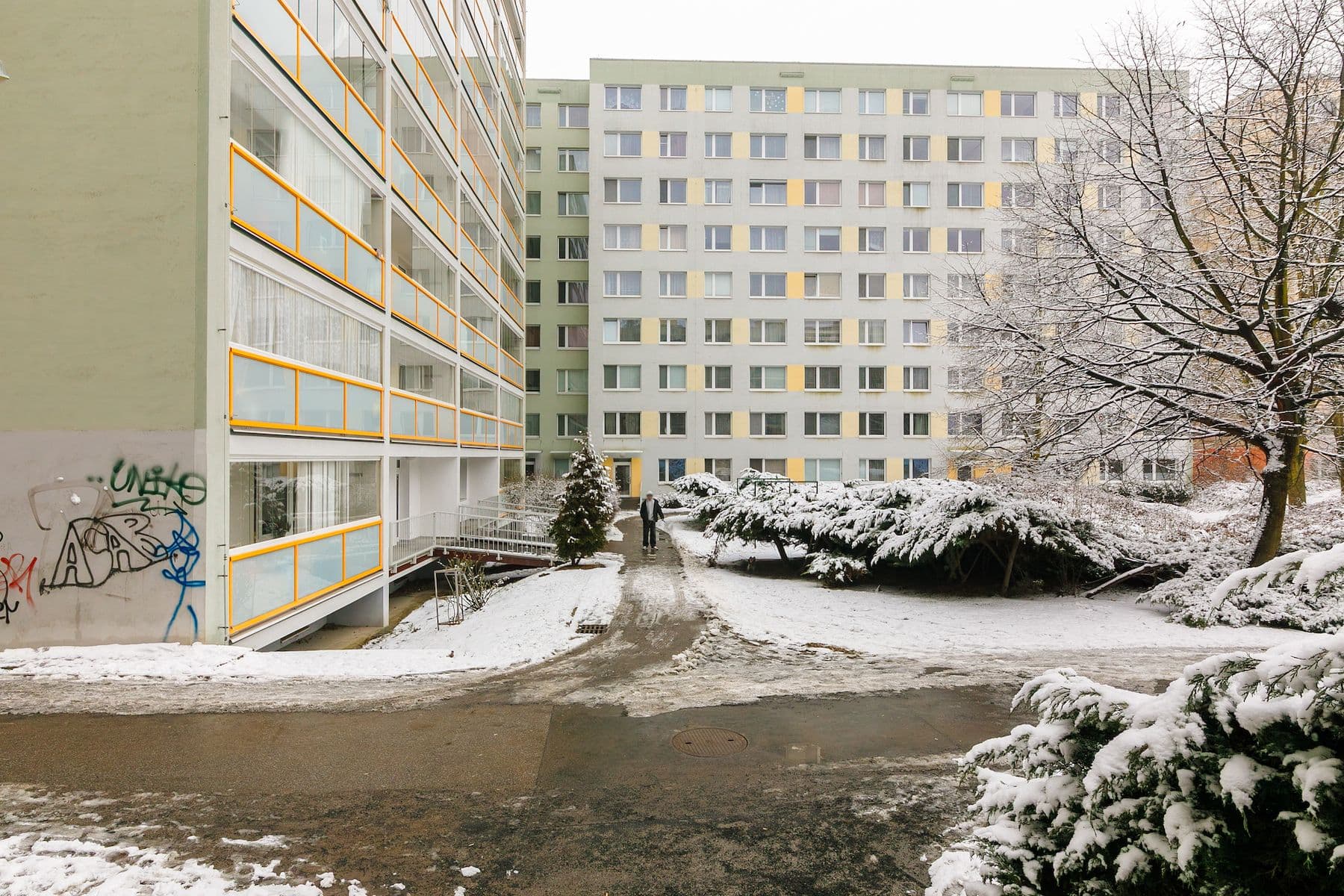 1 bedroom with open-plan kitchen flat for sale, 46 m², Janského, Prague, Prague 1 bedroom with open-plan kitchen flat for sale, 46 m², Janského, Prague, Prague