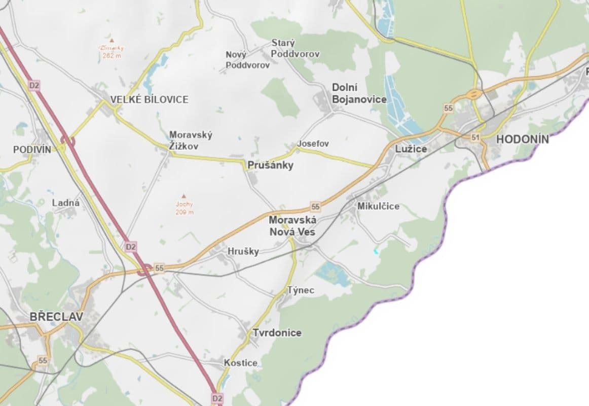 plot for sale, 1,781 m², Mikulčice, Jihomoravský Region plot for sale, 1,781 m², Mikulčice, Jihomoravský Region
