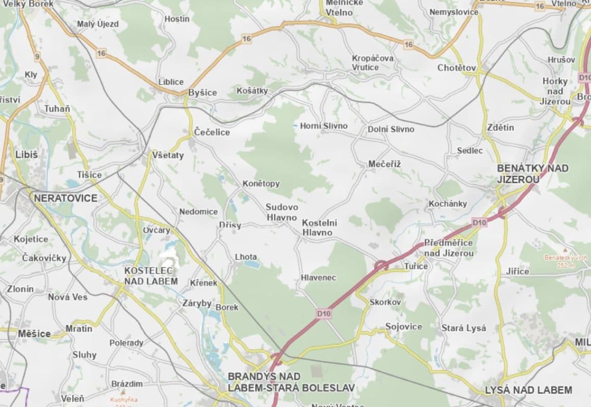 plot for sale, 1,179 m², Horní Slivno, Středočeský Region plot for sale, 1,179 m², Horní Slivno, Středočeský Region