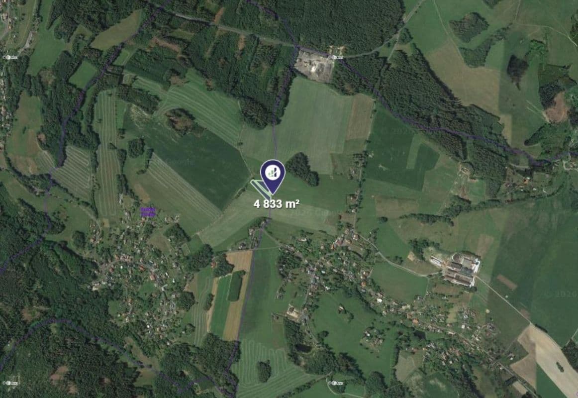 plot for sale, 1,611 m², Radčice, Liberecký Region plot for sale, 1,611 m², Radčice, Liberecký Region