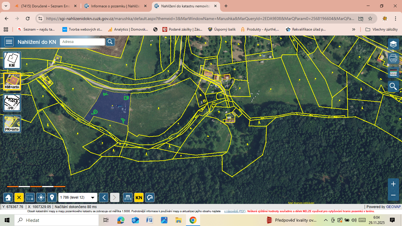 plot for sale, 3,162 m², Mladějov, Královéhradecký Region plot for sale, 3,162 m², Mladějov, Královéhradecký Region