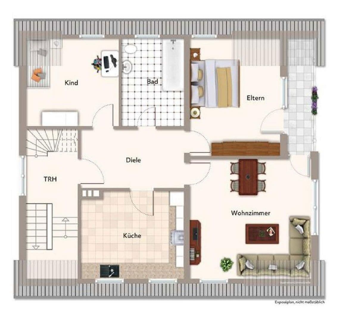 3 bedroom flat to rent, 87 m², Sohren, Rhineland-Palatinate 3 bedroom flat to rent, 87 m², Sohren, Rhineland-Palatinate