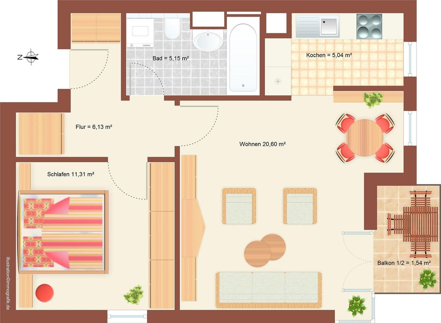 2 bedroom flat to rent, 50 m², Stuttgarter Allee 41, Leipzig, Saxony 2 bedroom flat to rent, 50 m², Stuttgarter Allee 41, Leipzig, Saxony