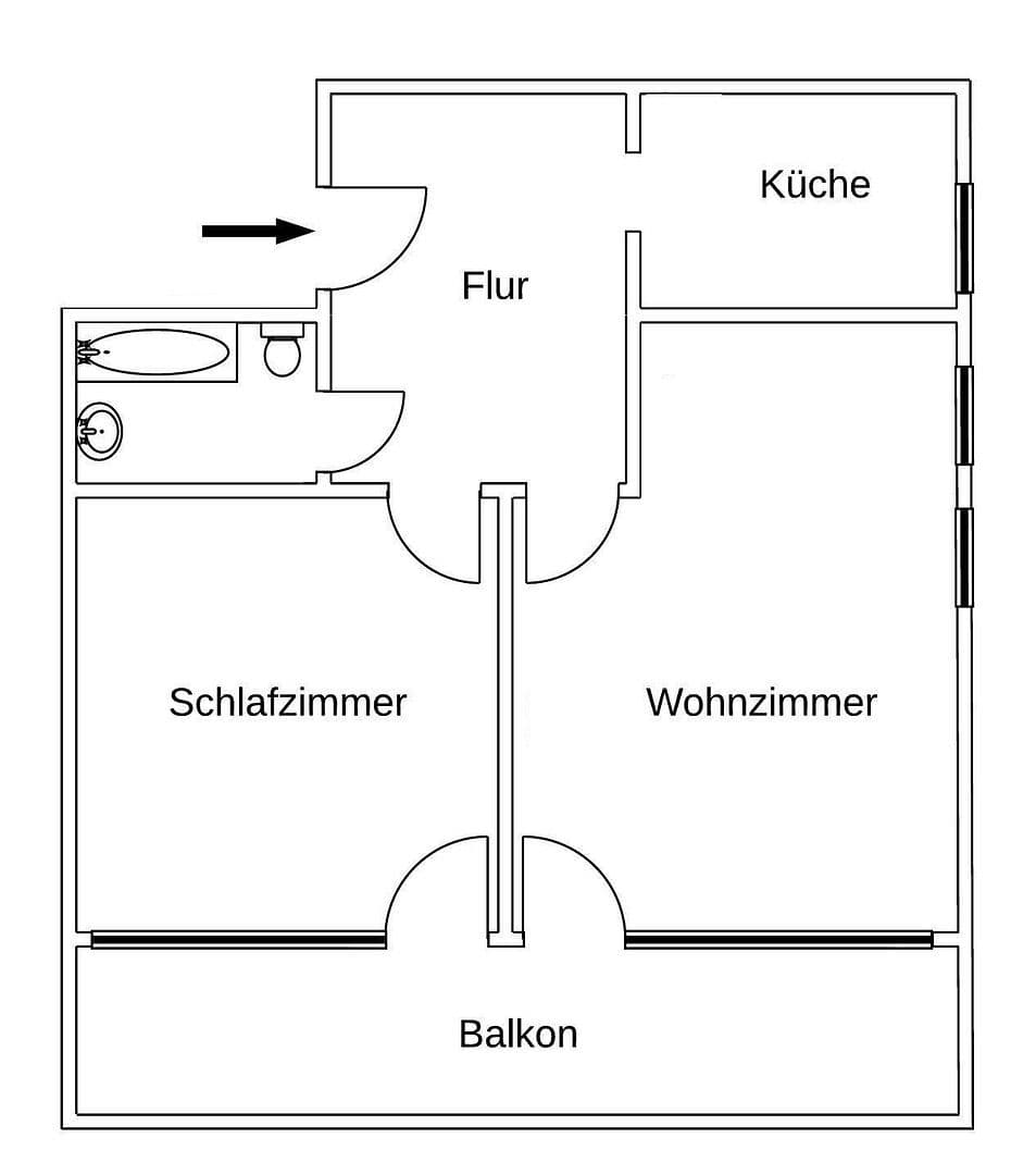 1 bedroom with open-plan kitchen flat to rent, 69 m², Westring 17, Bochum, North Rhine-Westphalia 1 bedroom with open-plan kitchen flat to rent, 69 m², Westring 17, Bochum, North Rhine-Westphalia